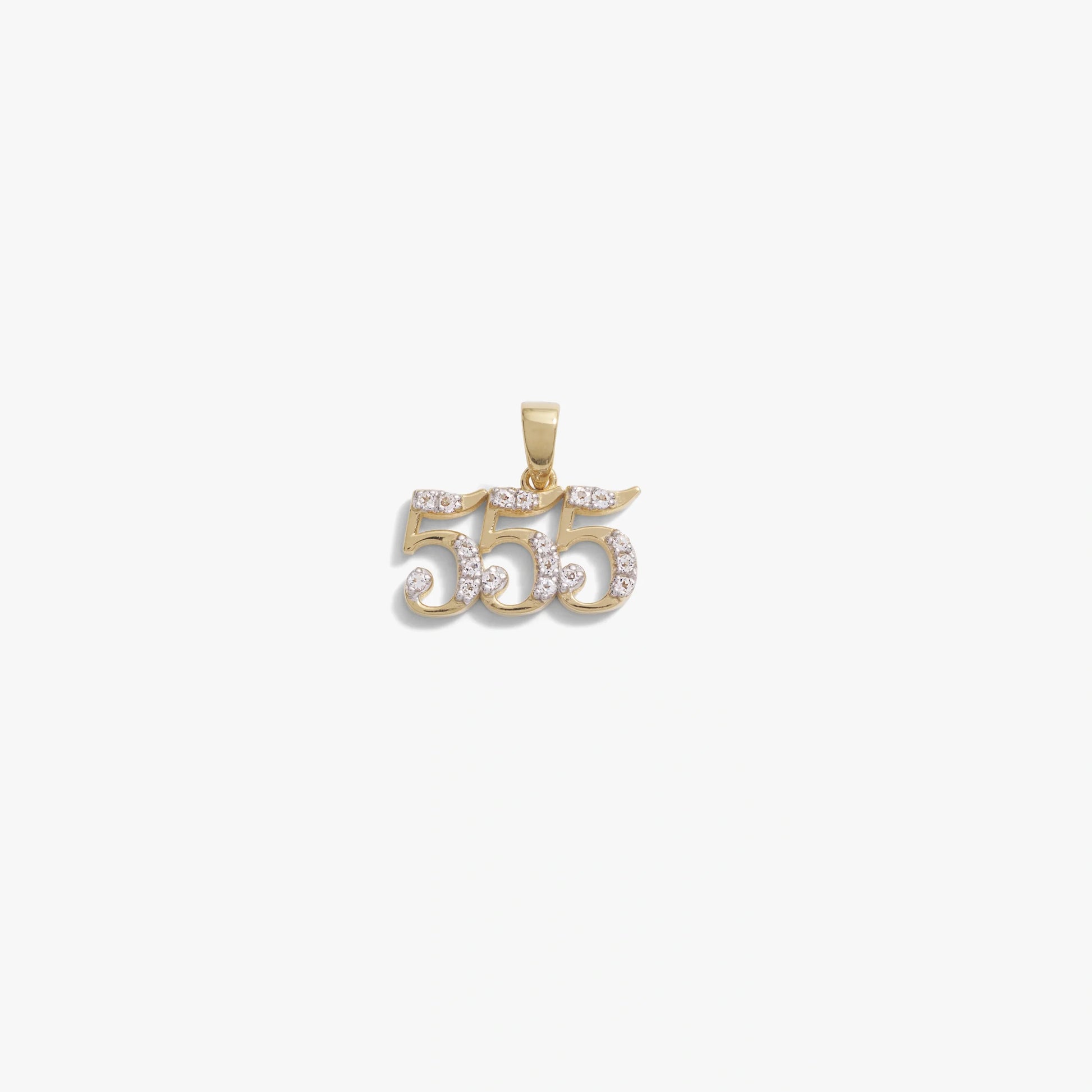 555 Sapphire Angel Number Amulet – Pendants