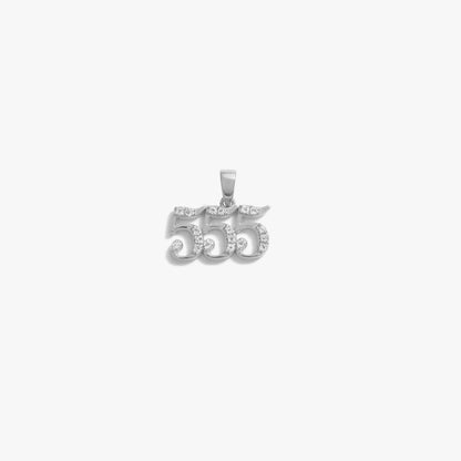 555 Sapphire Angel Number Amulet – Pendants