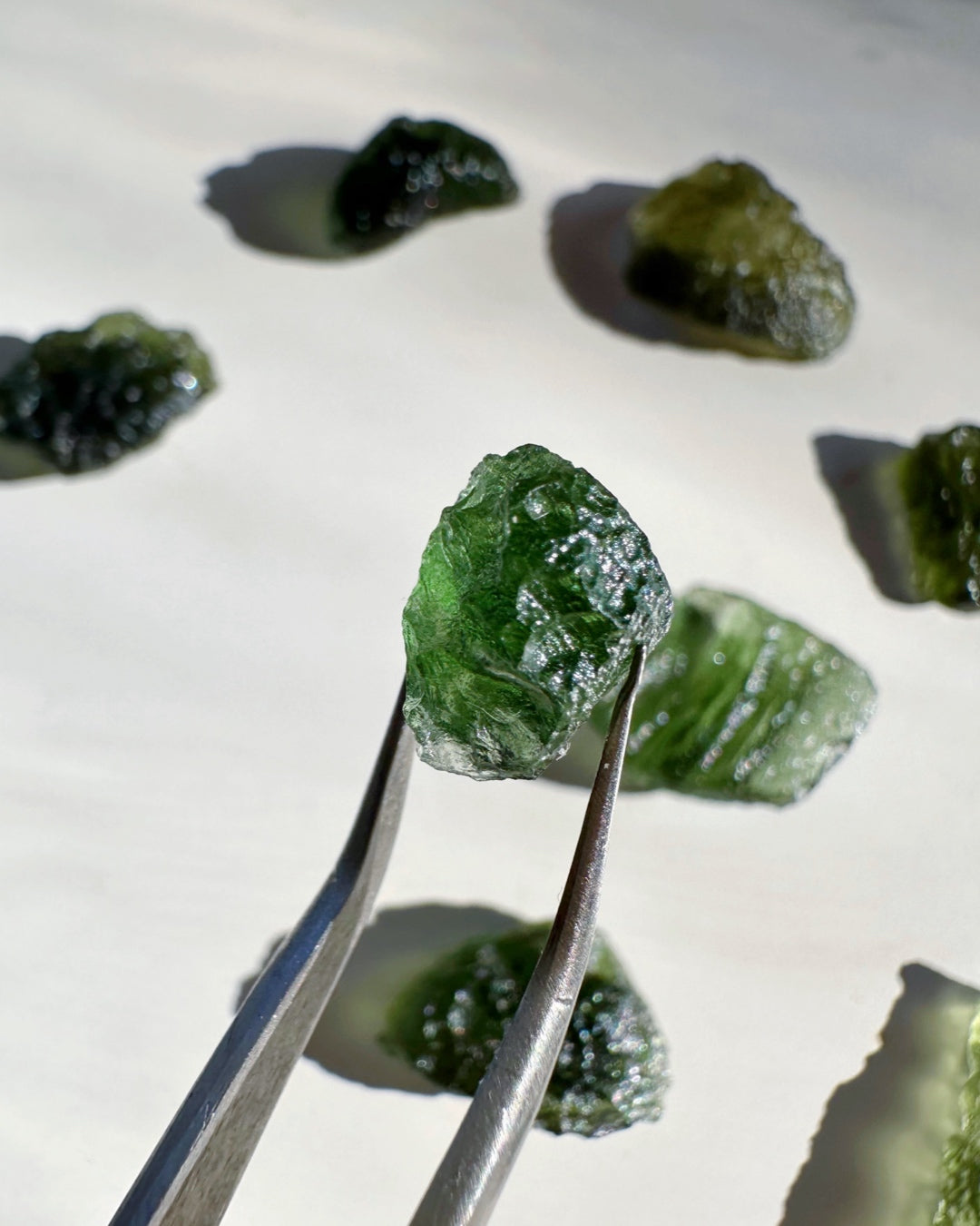 Chlum Moldavite #7 - AA –