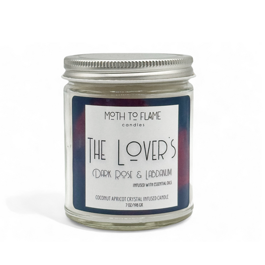 The Lover’s – 7 oz / 12 oz Candle - Grapefruit, Plum, Rose, Vanilla