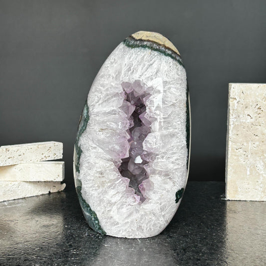 Agate and Amethyst Quartz Cave
