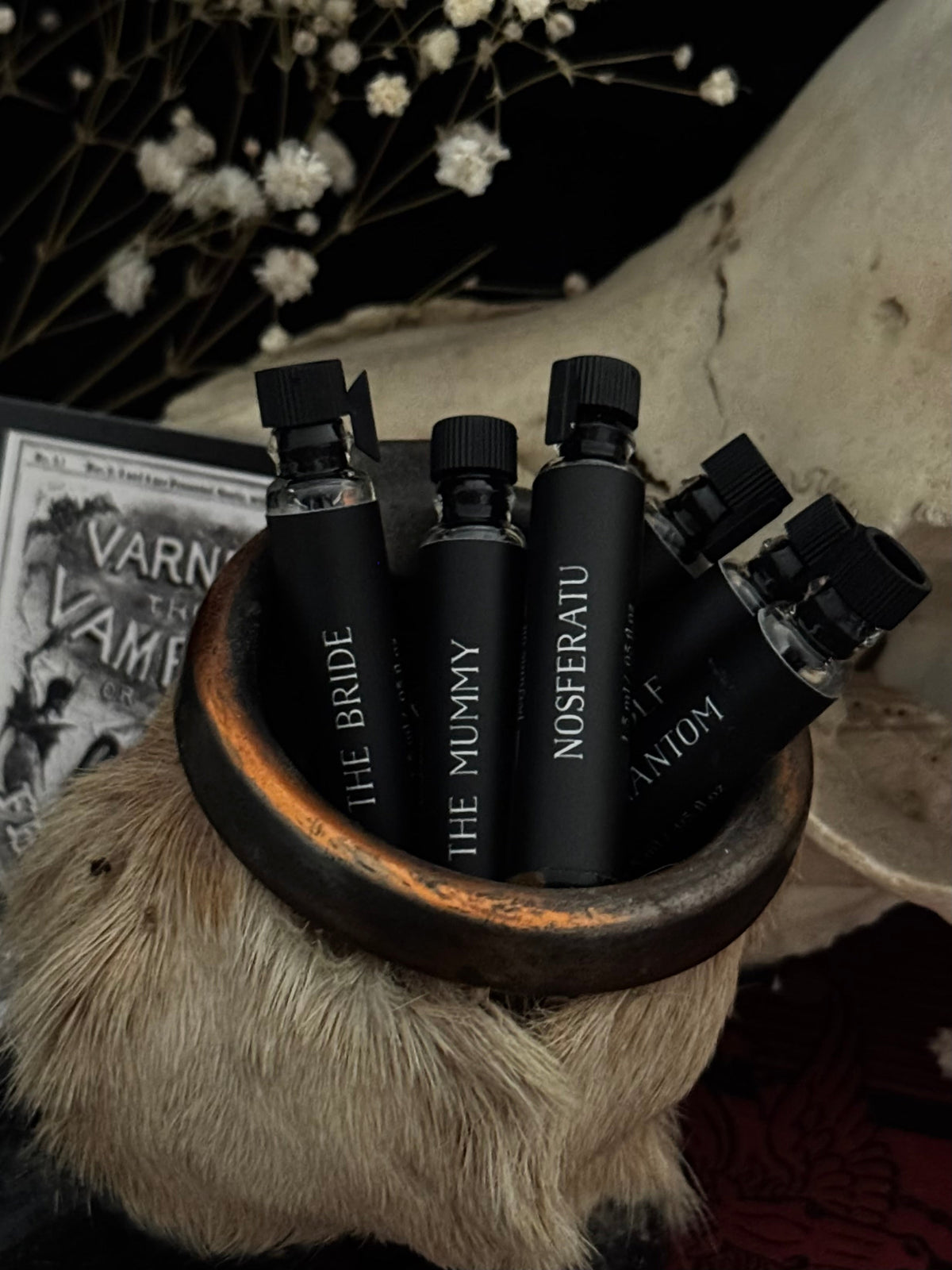 The Penny Dreadfuls Perfume Oil Sample Set, 7 Scents