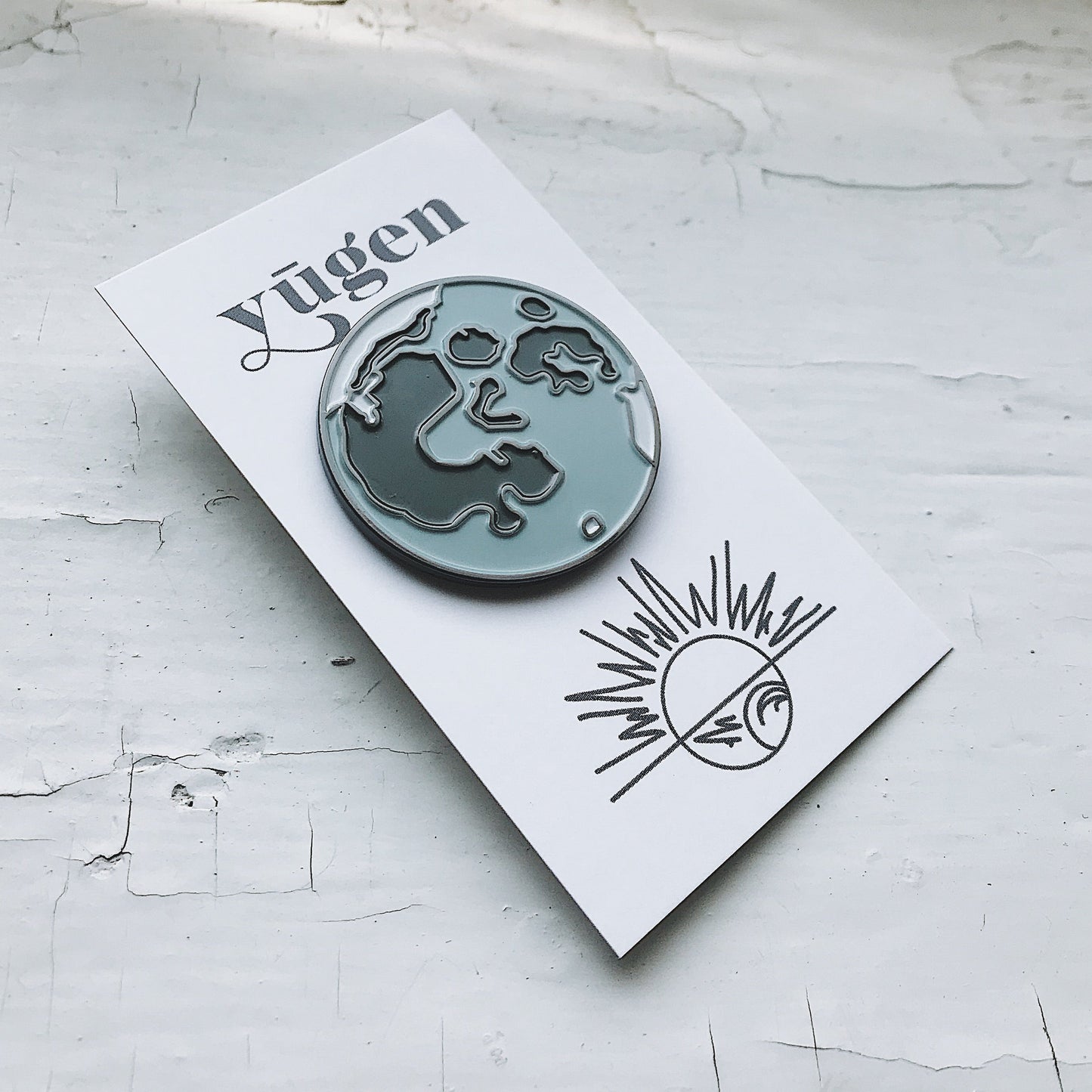 Moon Phases Pin Set of 5