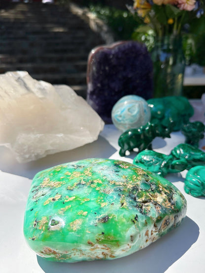 Chrysoprase Freeform - from Australian –