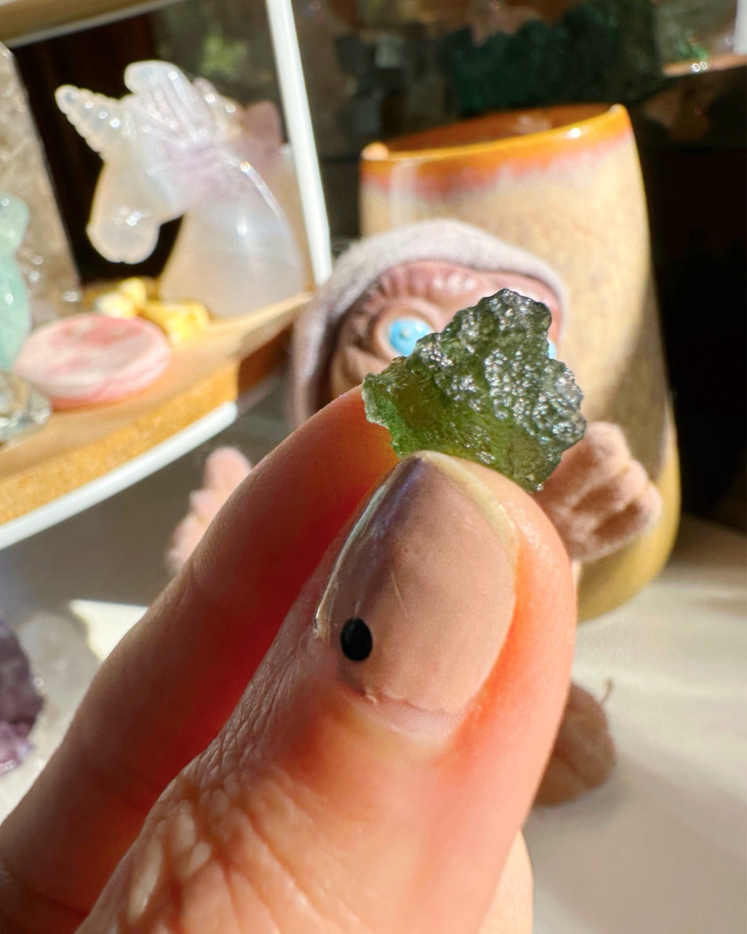 Chlum Moldavite #7 - AA –