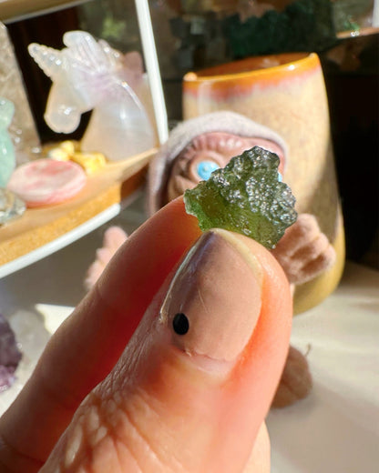 Chlum Moldavite #7 - AA –