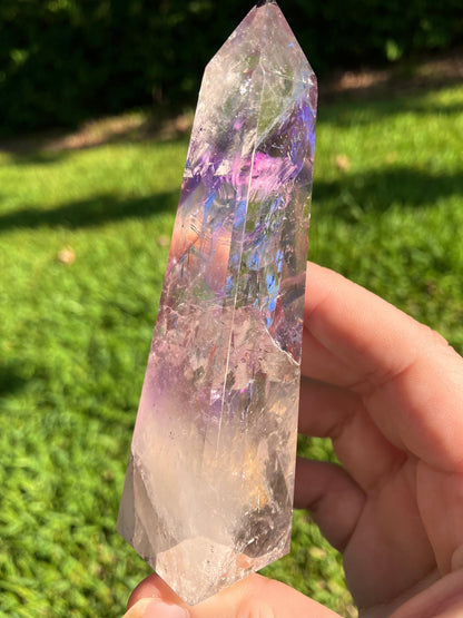Phantom Amethyst Obelisk - High Quality - Brazil –