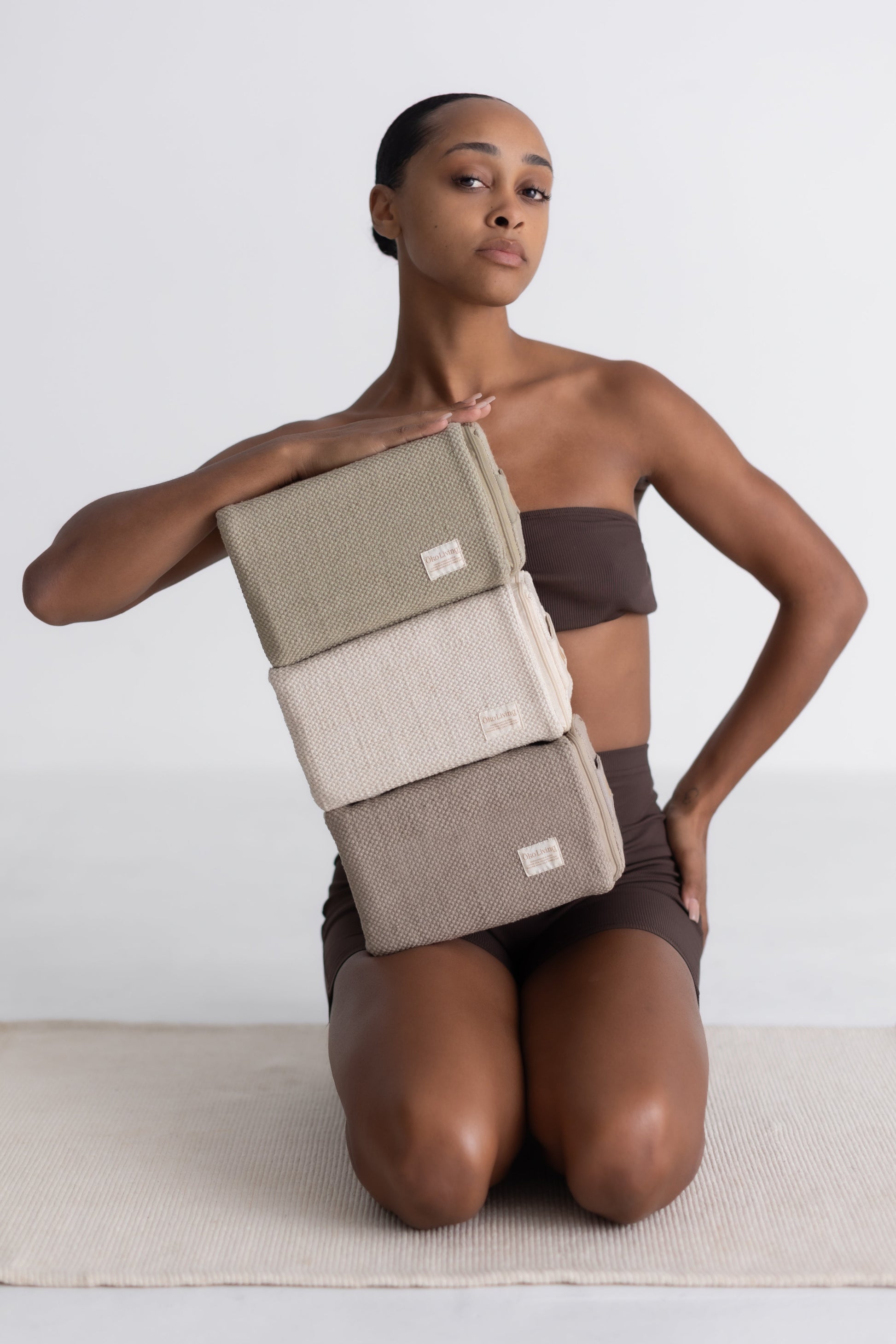 Yoga Block - Naturally Dyed Organic Cotton – Donation