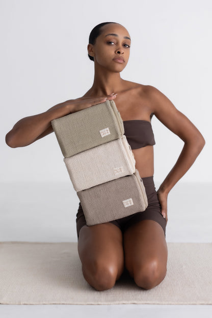 Yoga Block - Naturally Dyed Organic Cotton – Donation