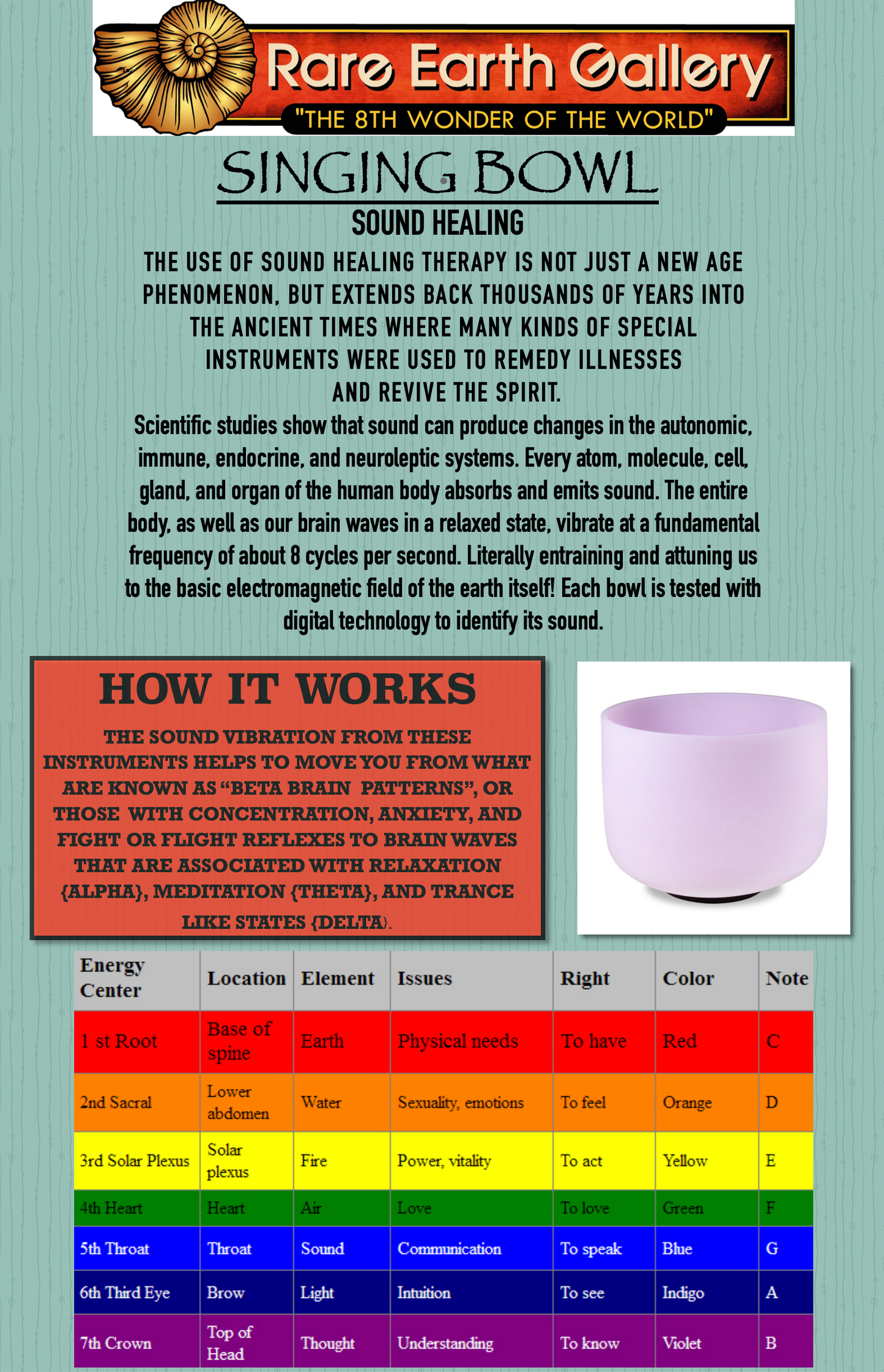 10" Frosted Quartz Sound Bowl – A Note | Amethyst Gem Infused Singing Bowl –
