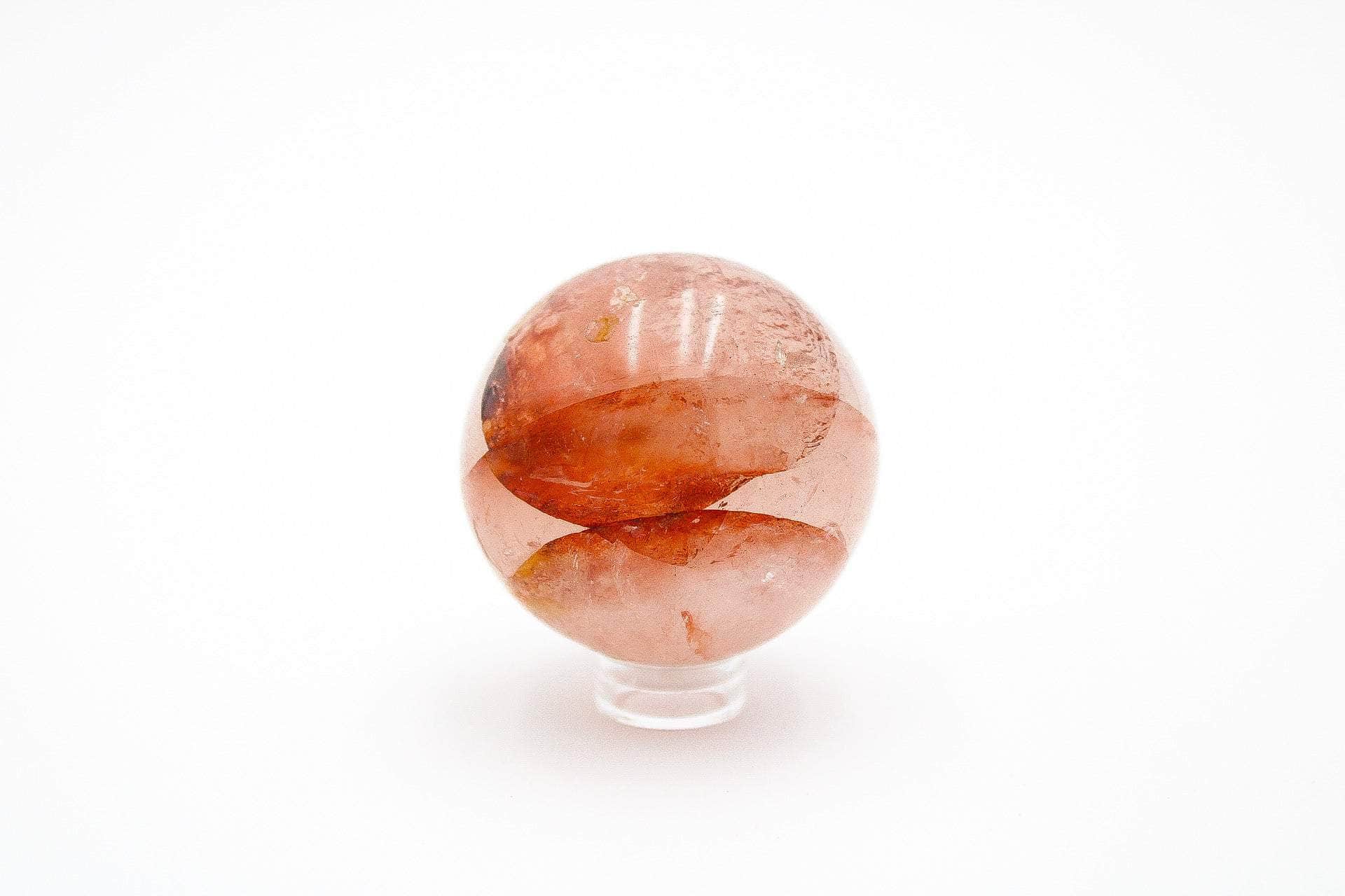 Fire Quartz Sphere – 45-50 mm Crystal