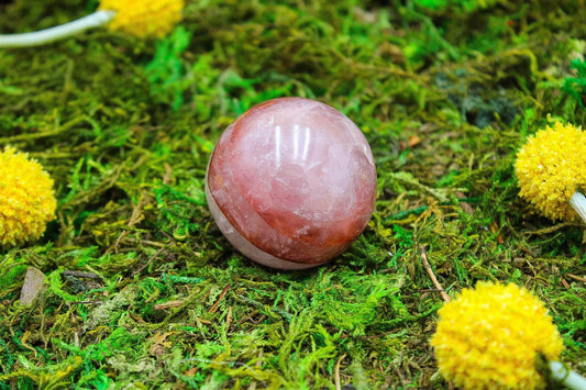 Fire Quartz Sphere – Crystal