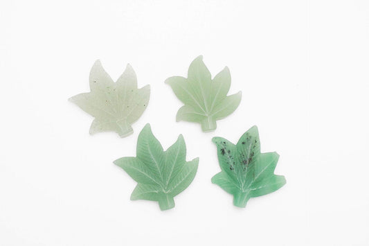 Green Aventurine Leaf