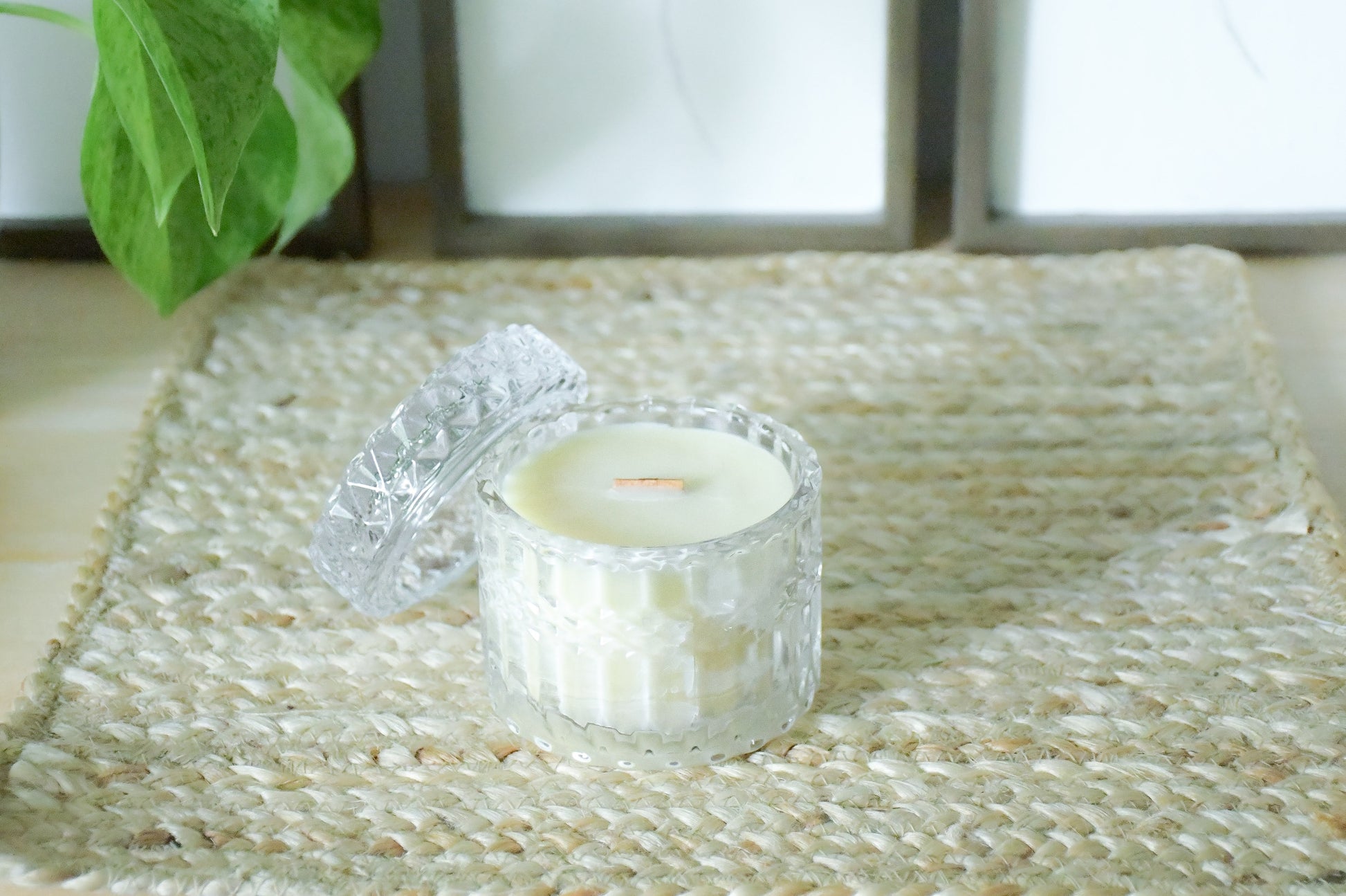 Fresh Laundry Beeswax Candle 7oz - Refillable – non toxic candle