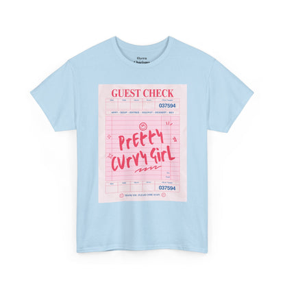 Pretty Curvy Girl Graphic T-Shirt | Body-Positive Tee