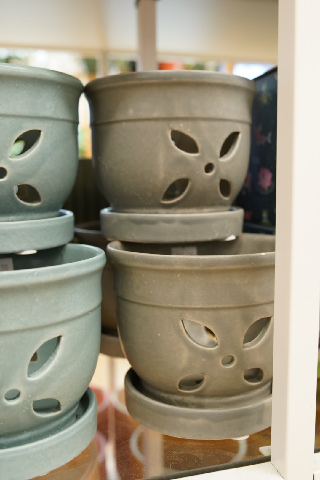 Petal Orchid Pot | Breathable Handcrafted Planter – planter