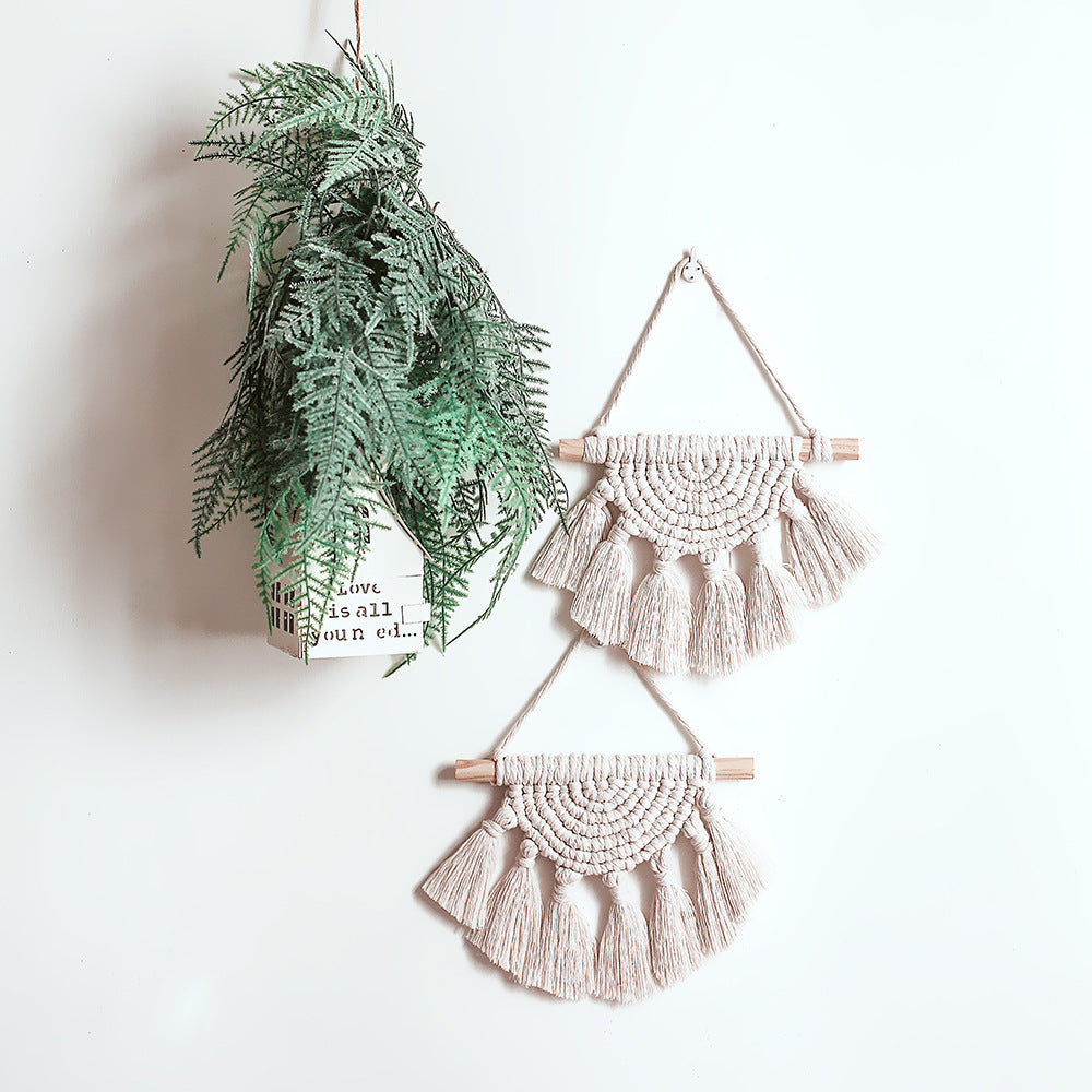 Hand-woven Macrame Tapestry