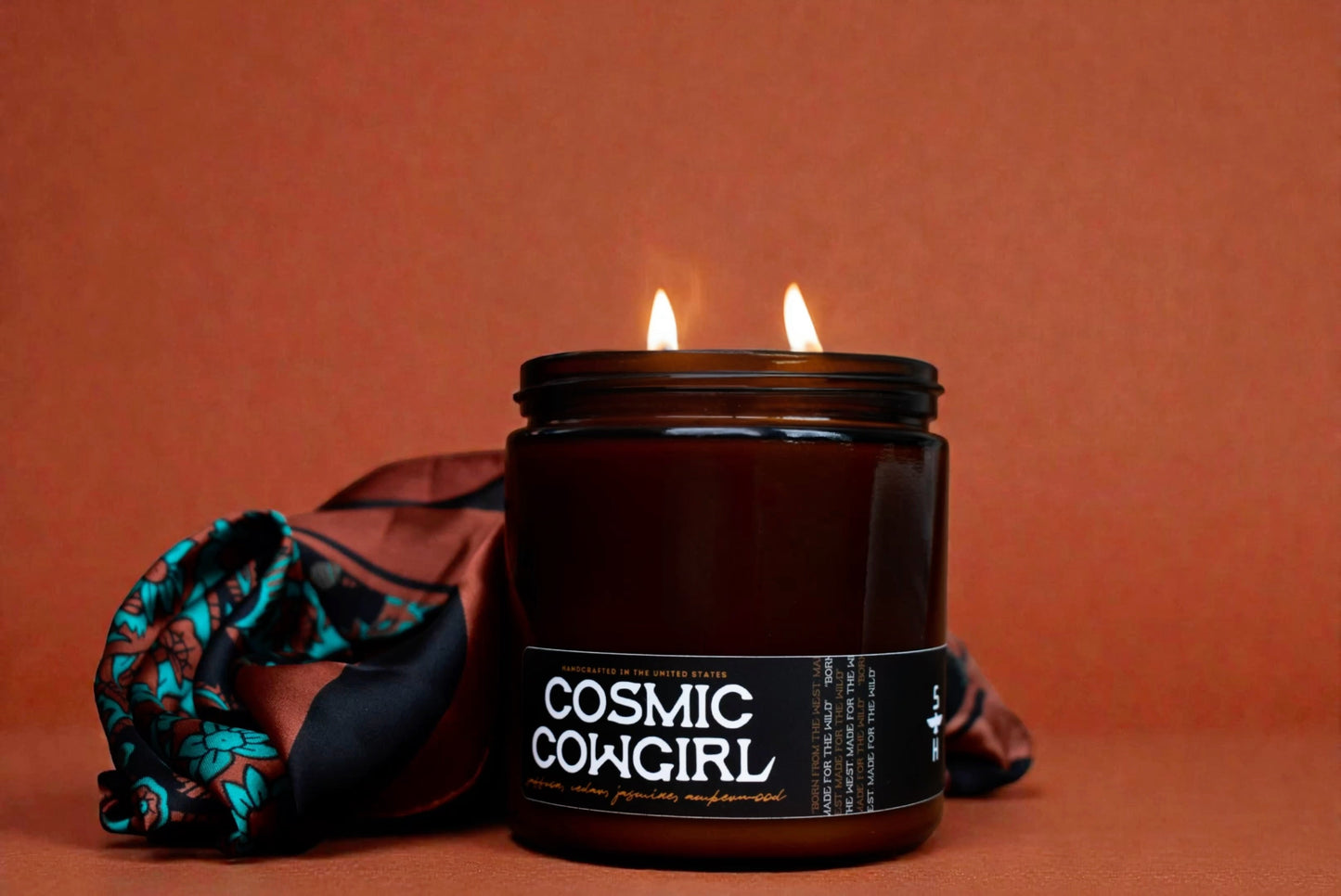 Cosmic Cowgirl Candle | Baccarat Rouge Inspired Scented Candle –