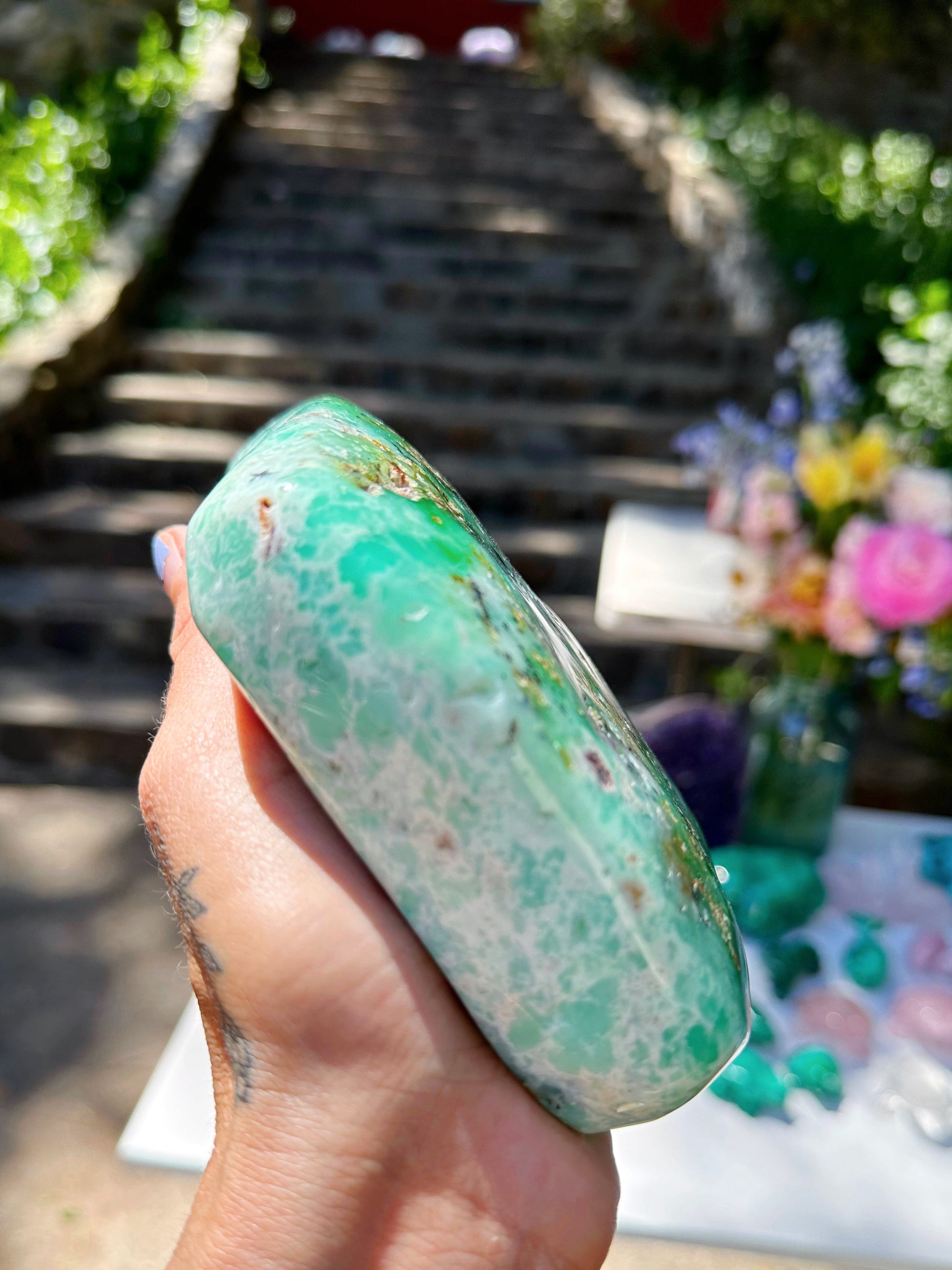 Chrysoprase Freeform - from Australian –
