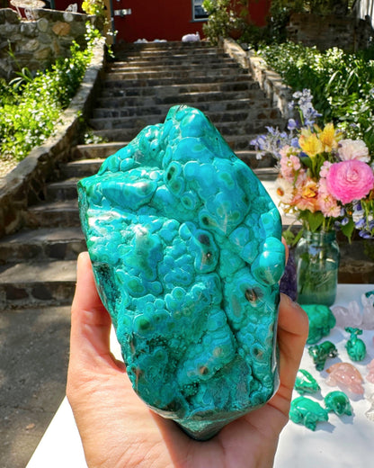 Chrysocolla w/ Malachite –