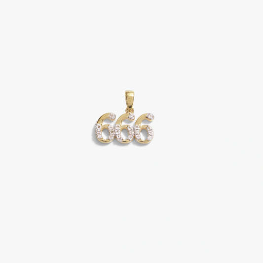 666 Sapphire Angel Number Amulet – Pendants