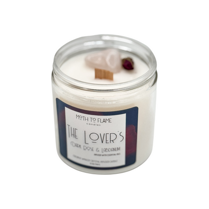 The Lover’s – 7 oz / 12 oz Candle - Grapefruit, Plum, Rose, Vanilla