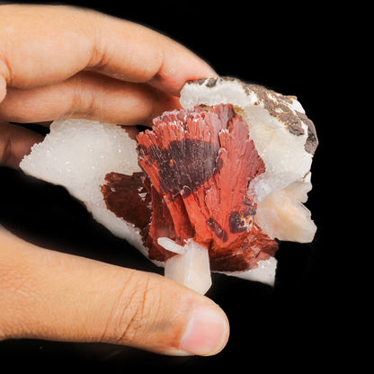 Red Heulandite Natural Mineral Specimen – Heulandite