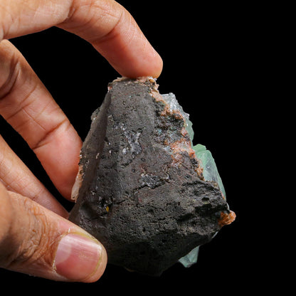 Green Apophyllite with Stilbite Natural Mineral Specimen – Apohyllite