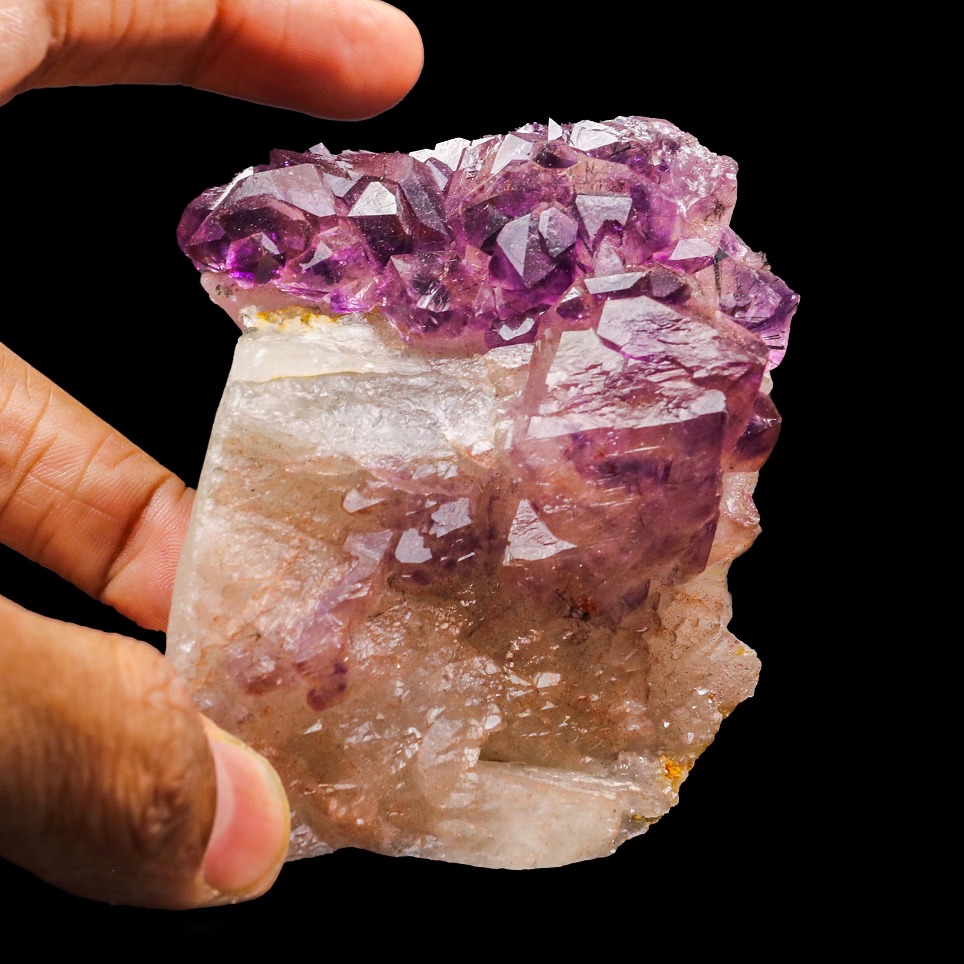 Rare Amethyst from Karur Natural Mineral Specimen – Amethyst