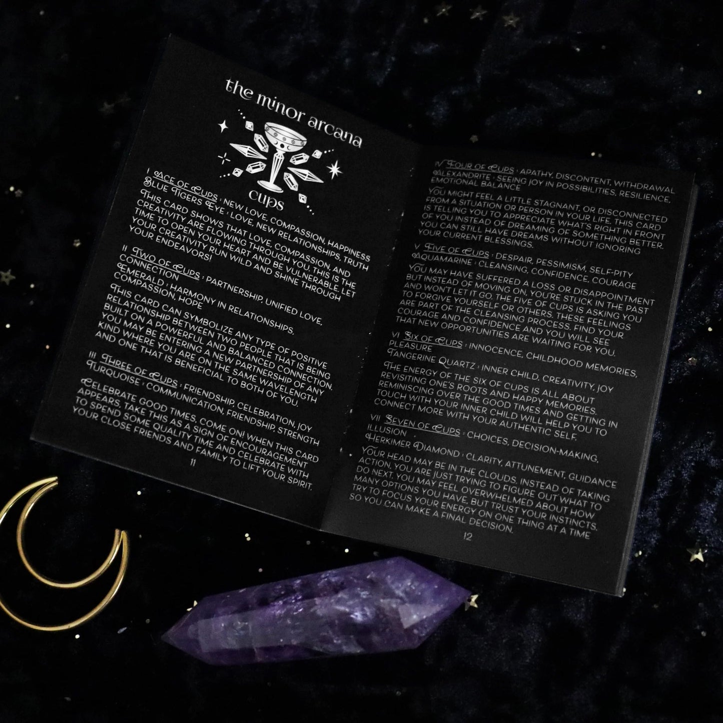 MINI Gold Crystalstruck Tarot© Card Deck