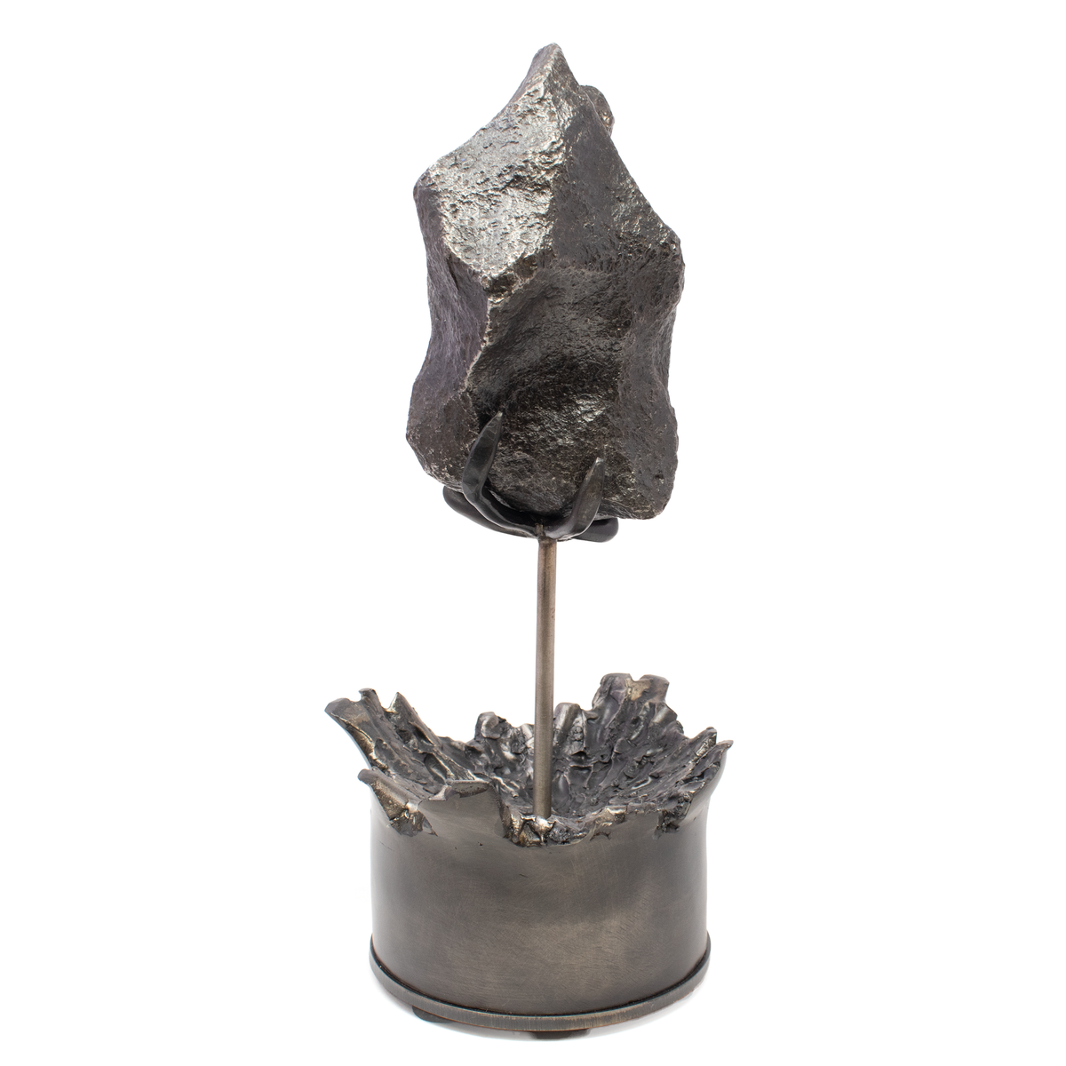Campo de Cielo Meteorite from Argentina with Rotating Impact Stand – Meteorites