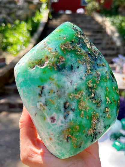 Chrysoprase Freeform - from Australian –