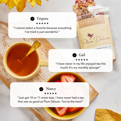 Pears and Cinnamon Herbal Tea