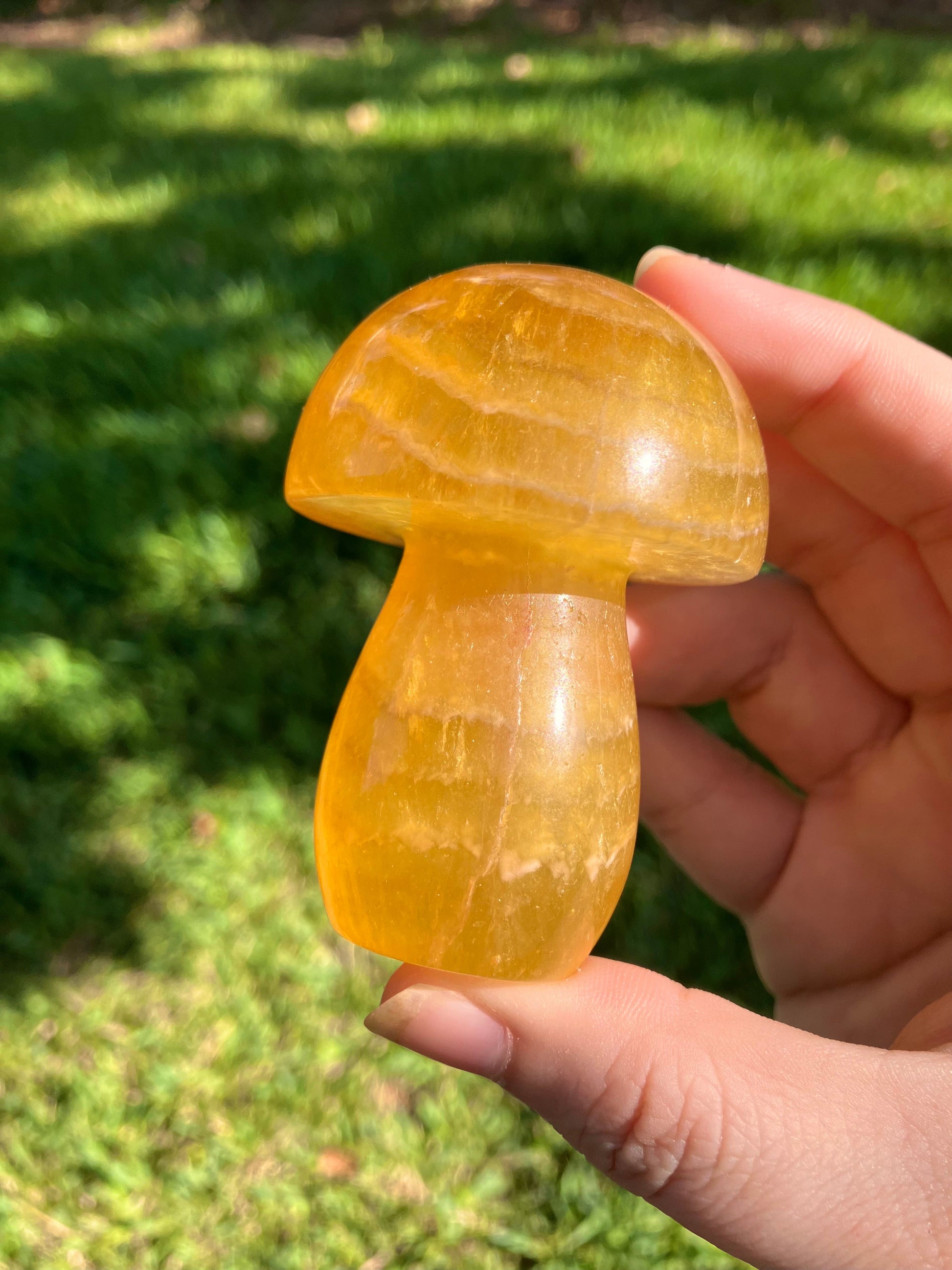 Fluorite Mushroom –