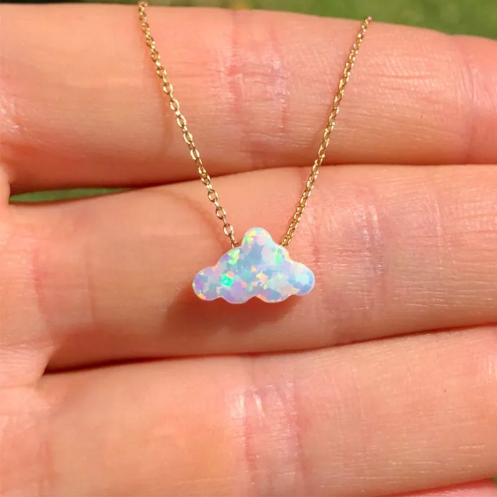 OPAL CLOUD NECKLACE –
