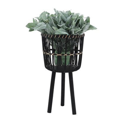 Bamboo Tripod Base Planters –