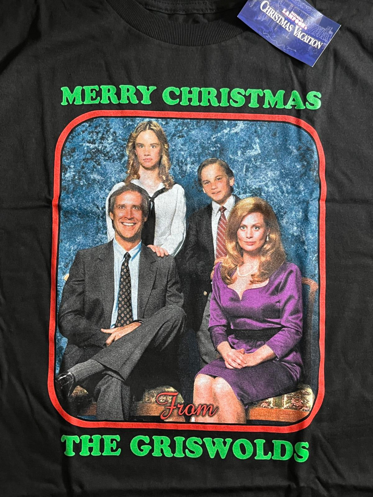 Vintage Christmas Vacation T-Shirt - Griswolds Portrait Tee - Deadstock – T-Shirts