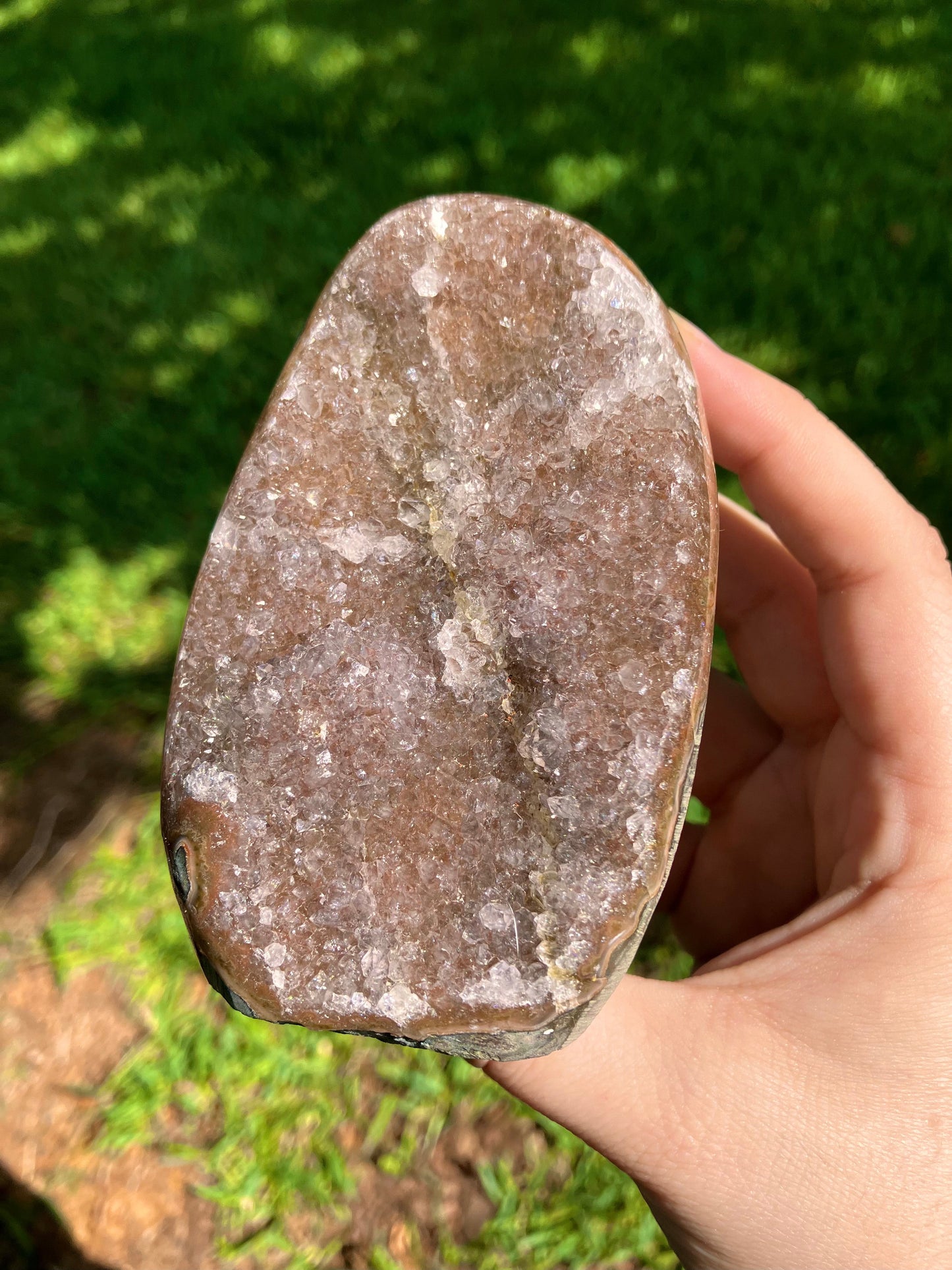Rainbow Amethyst Cut Base –