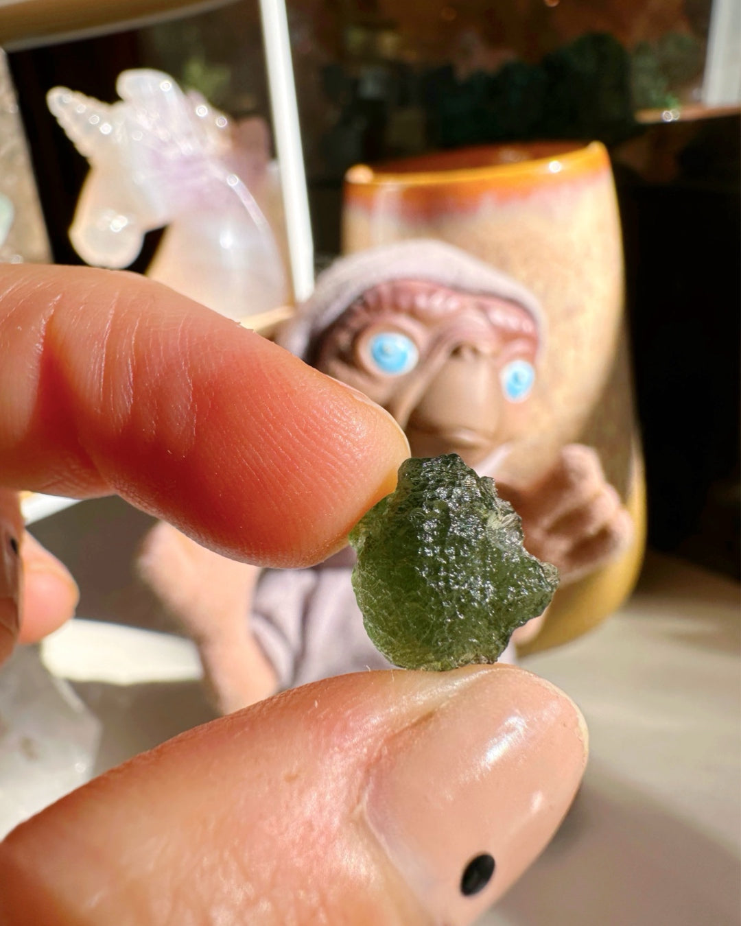 Chlum Moldavite #7 - AA –