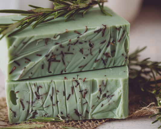 [Rosemary Mint] - Handmade Organic Soap