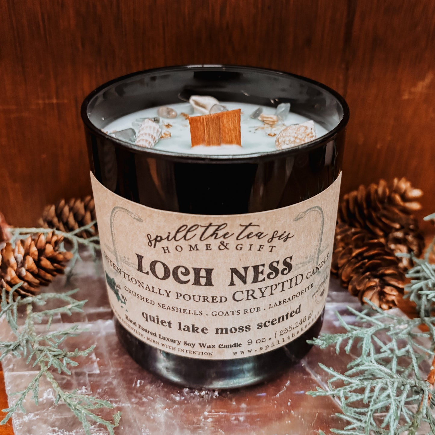 Loch Ness Intention Soy Wax Candle - 9oz