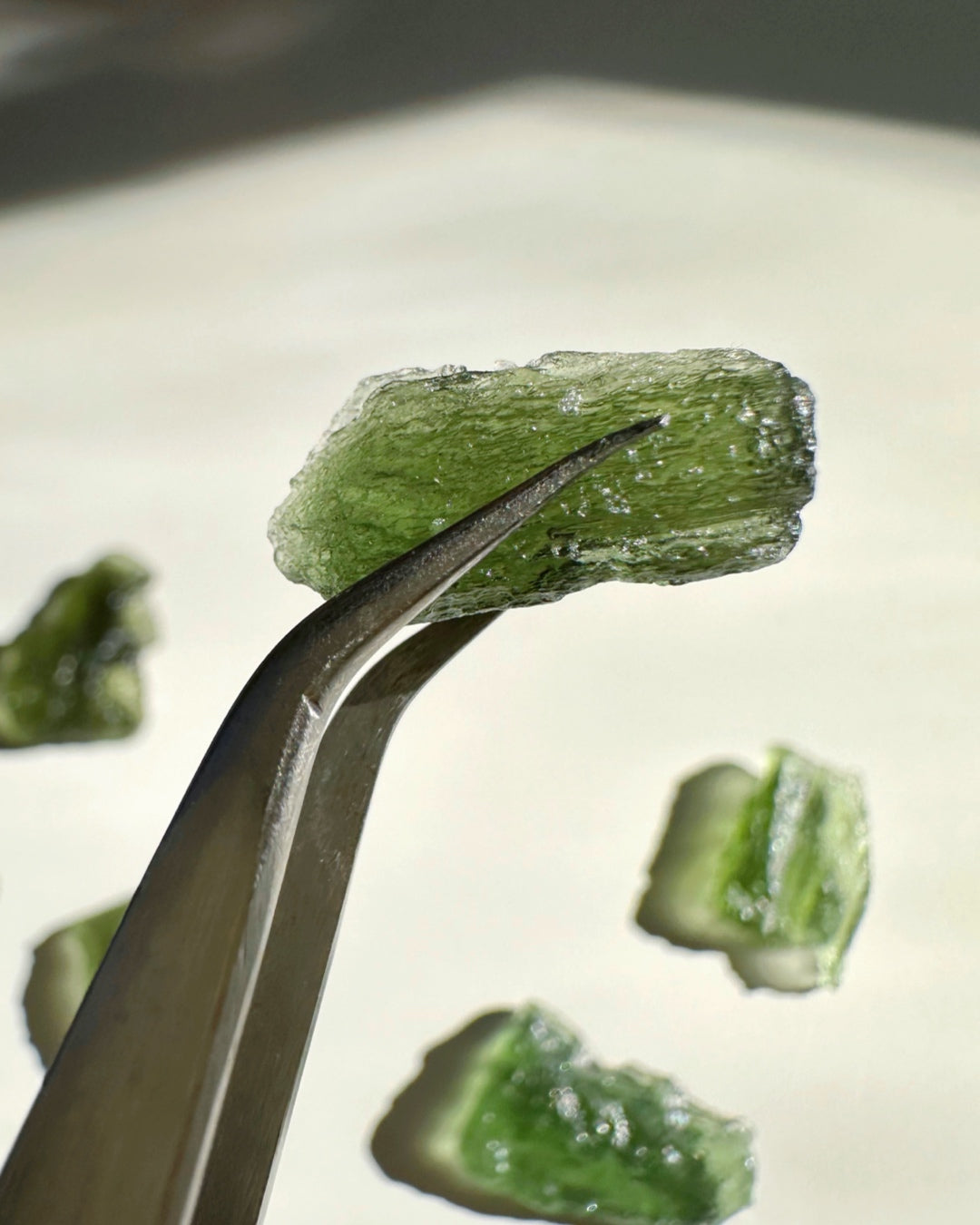Chlum Moldavite #8 - AA –