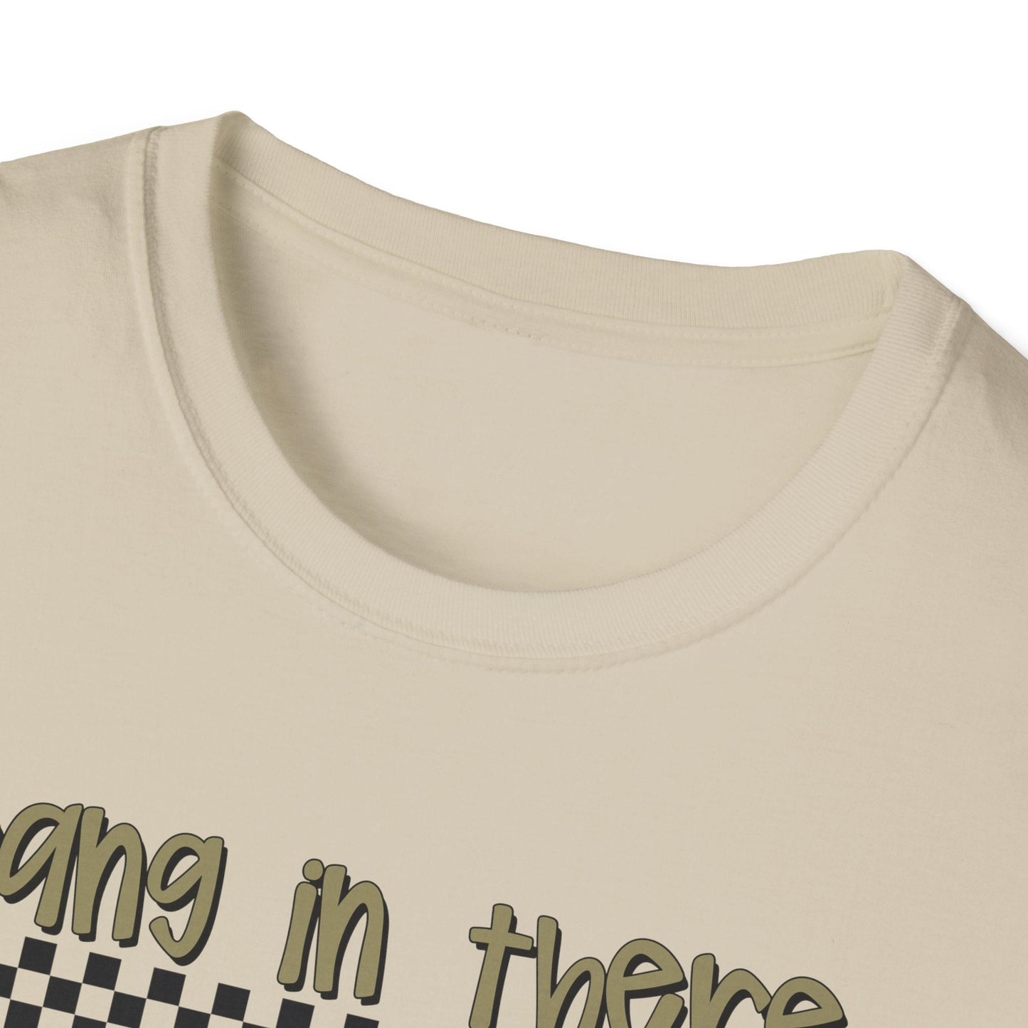 Hang In There Unisex Softstyle T-Shirt | Casual Plant Lover Tee