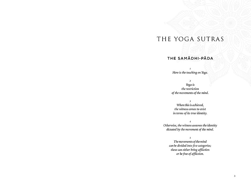 The Yoga Sutras – Hardcover