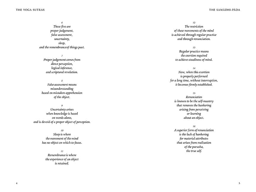 The Yoga Sutras – Hardcover