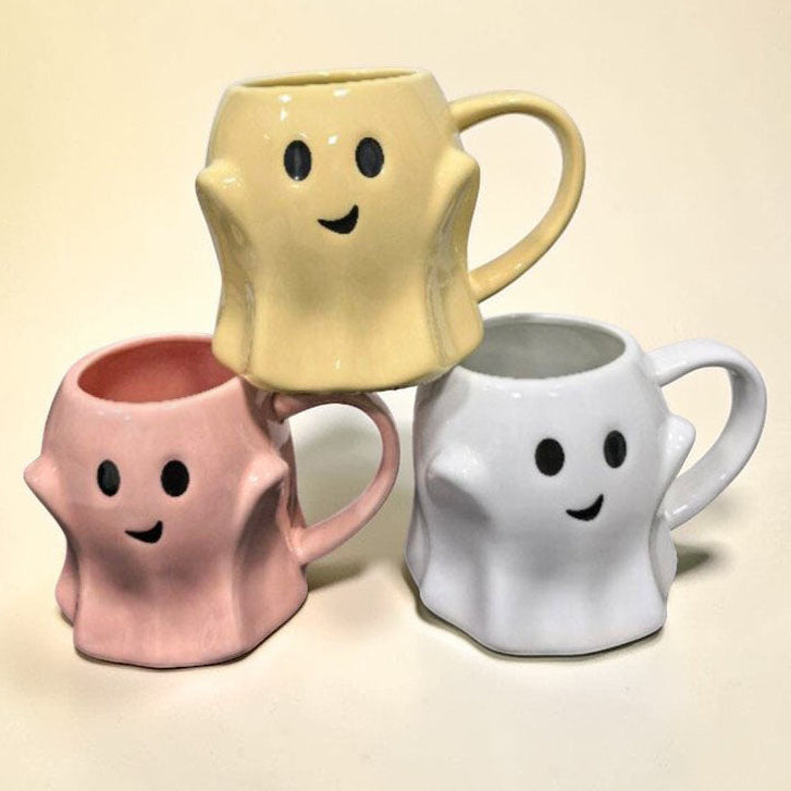Ghost Coffee Mug, 14.8 oz | Cute Halloween Cup