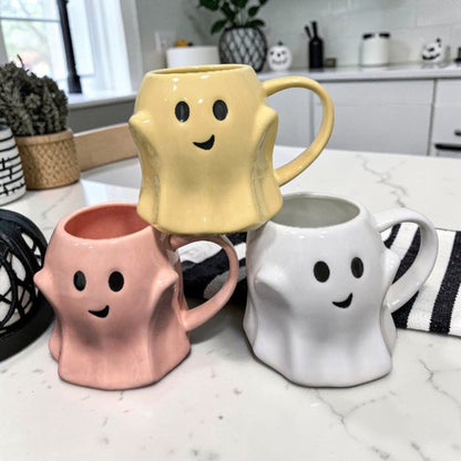 Ghost Coffee Mug, 14.8 oz | Cute Halloween Cup