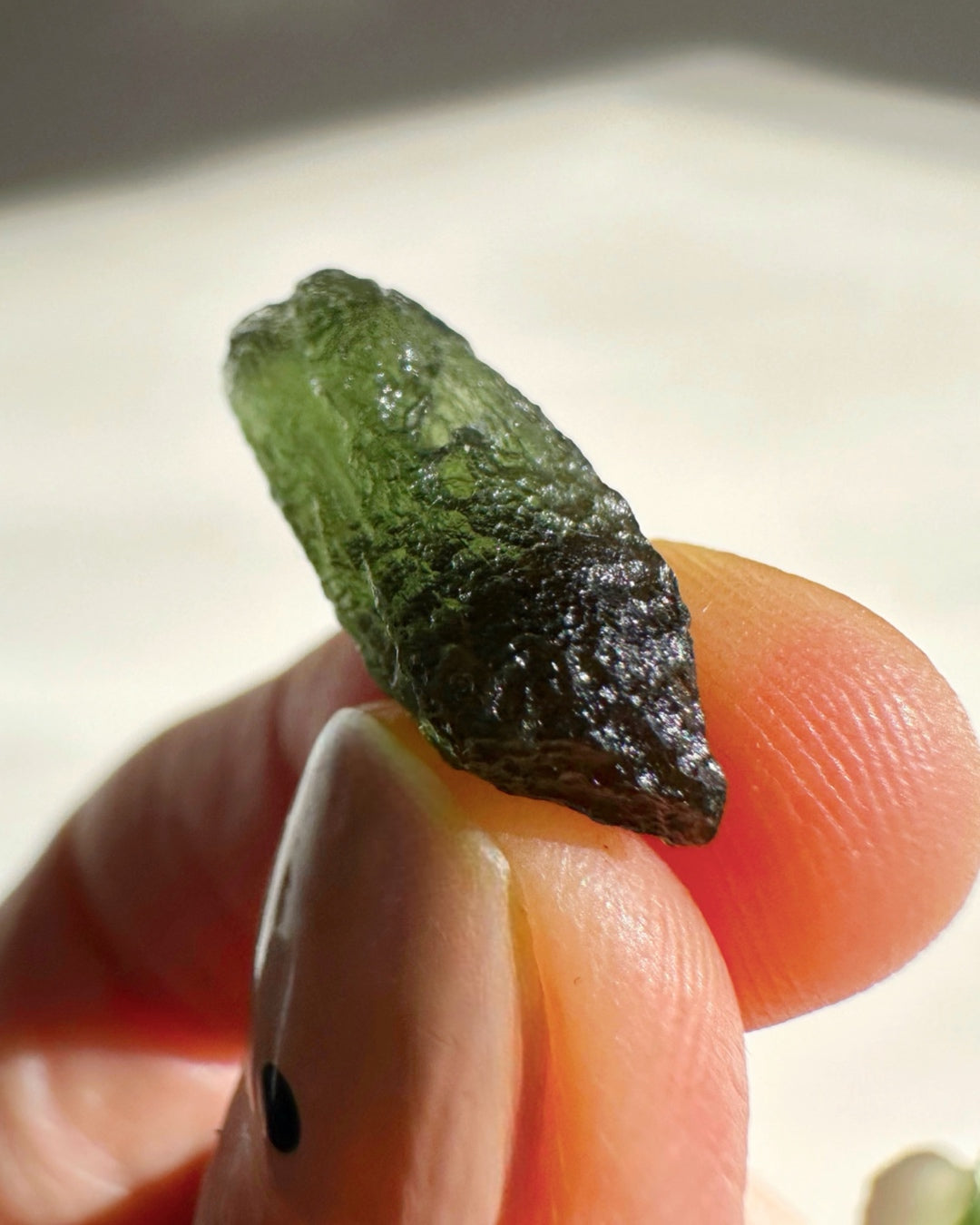 Chlum Moldavite #8 - AA –