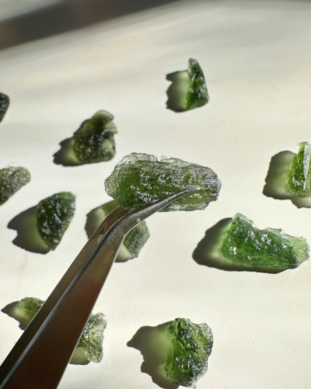 Chlum Moldavite #8 - AA –