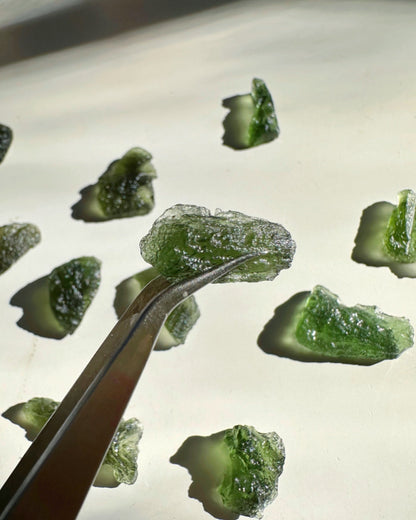 Chlum Moldavite #8 - AA –